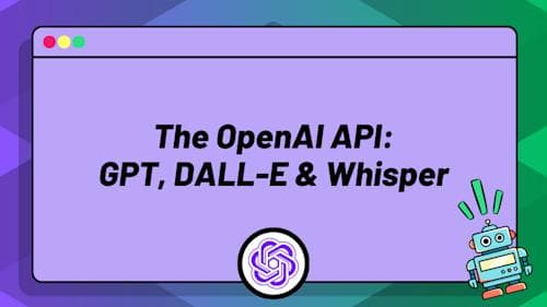 ZeroToMastery - Building AI Apps with the OpenAI API: GPT, DALL-E & Whisper