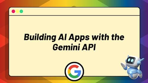 ZeroToMastery - Building AI Apps with the Gemini API