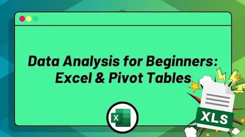 ZeroToMastery - Data Analysis for Beginners: Excel & Pivot Tables