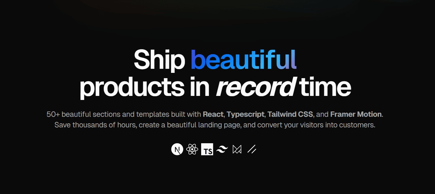 Magic UI Pro - Ship beautifulbeautiful products in record time