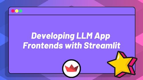 ZeroToMastery - Developing LLM App Frontends with Streamlit